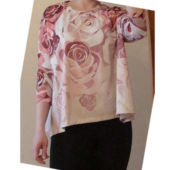 PUMA x CAREAUX Tee top sporty chic sz S relaxed - Picture 2 of 8